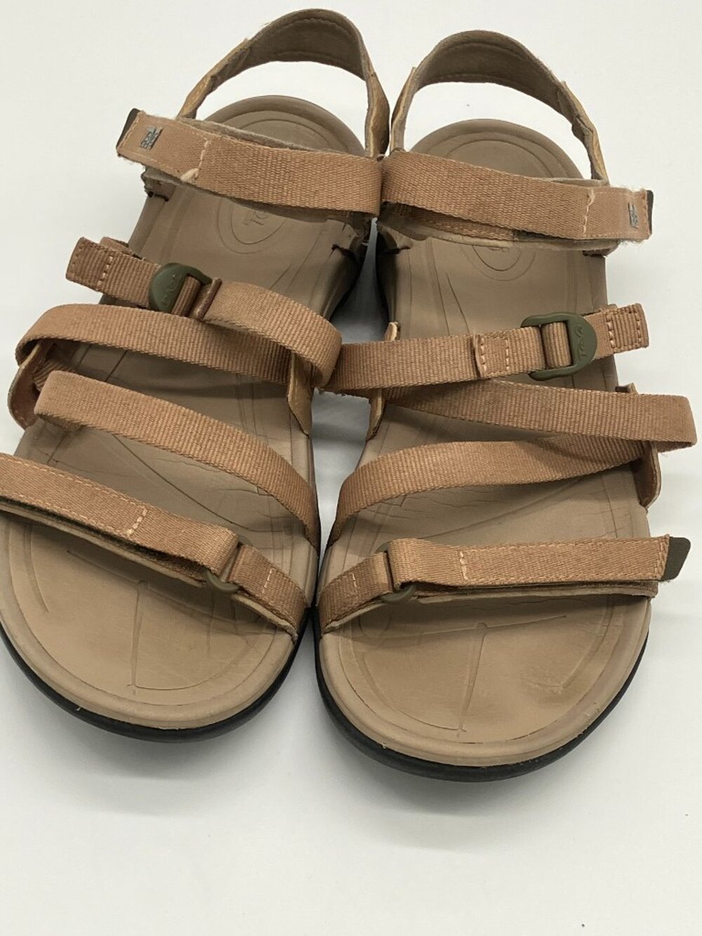Teva 1116647 Strappy Tan Sandals Womens Sz 9
